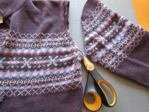 sweater mitten making tutorial