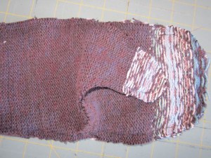 DIY sweater mitten making tutorial