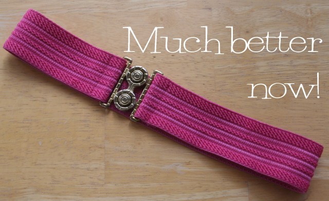 DIY Striped T Shirt Dress 3