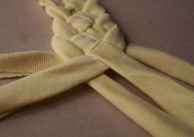 DIY T Shirt Belt Tutorial 2