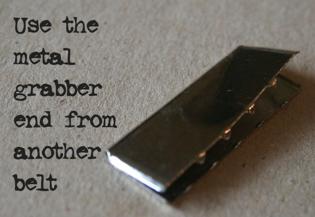 DIY T Shirt Belt Tutorial 6