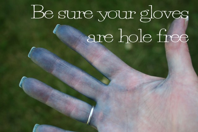 DIY Blue Indigo Tie Dye Refashion Tutorial