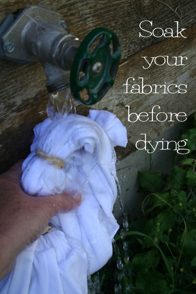 DIY Blue Indigo Tie Dye Refashion Tutorial