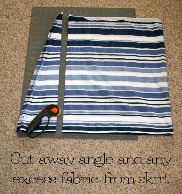 DIY Pencil Skirt Refashion Tutorial