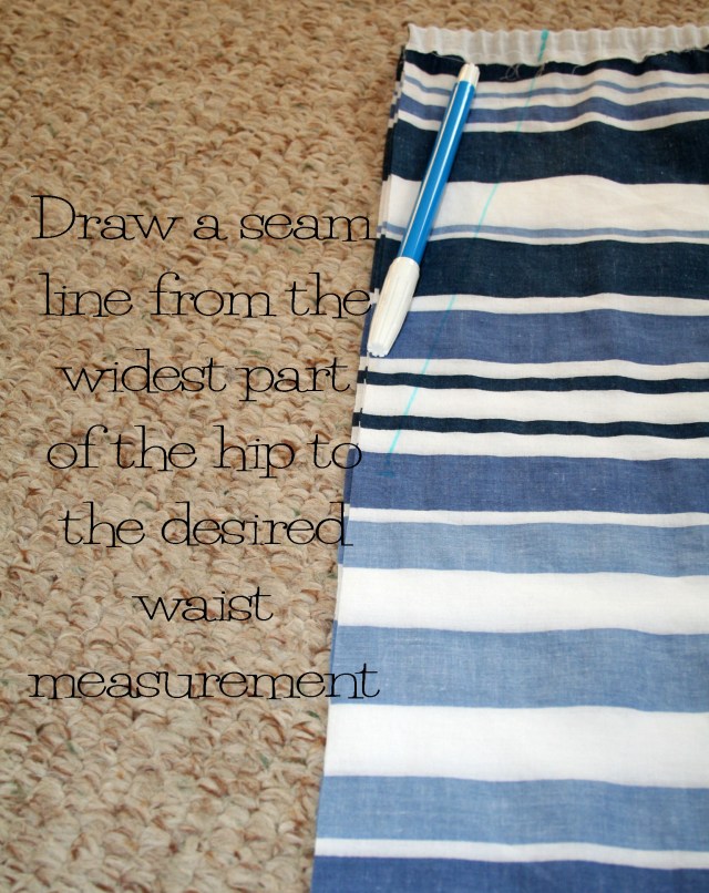 DIY Pencil Skirt Refashion Tutorial