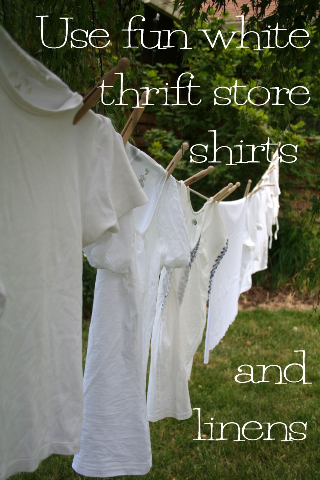 DIY Blue Indigo Tie Dye Refashion