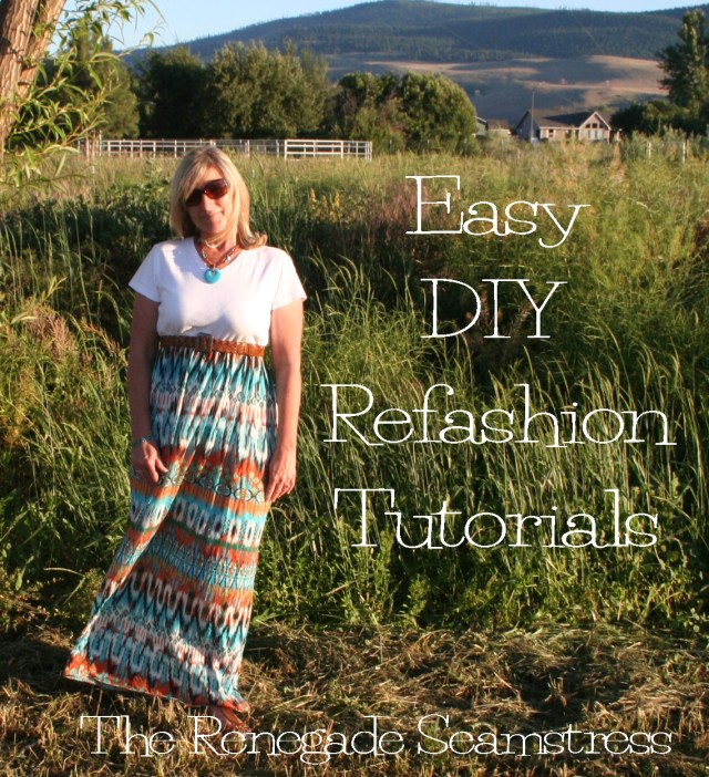 Easy DIY Refashion Tutorials 1