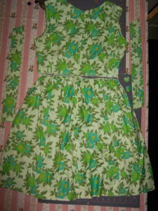 vintage dress refashion