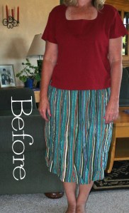 DIY Skirt Refashion Tutorial