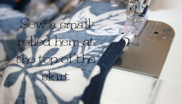 DIY Men's Hawaiian Shirt to Skirt Refashion Tutorial