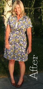 DIY Shirt Dress RefashionTutorial