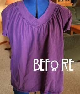 DIY pleated t shirt refashion tutorial2