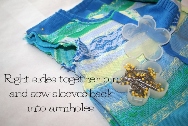 Girl's Sweater Dress Refashion Tutorial