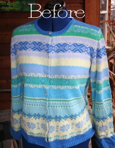 Girl's Sweater Dress Refashion Tutorial