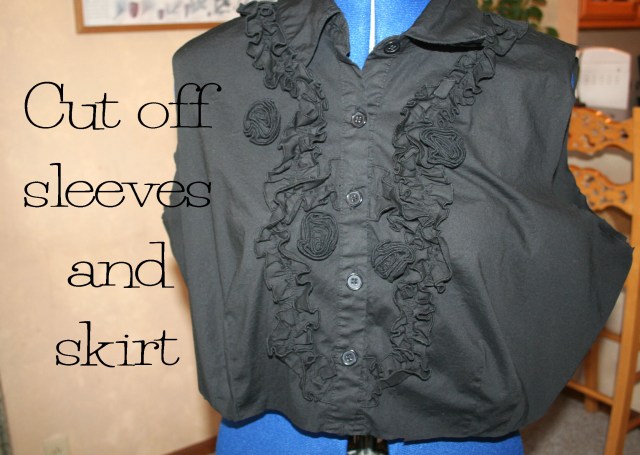 Shirt Dress Refashion Tutorial