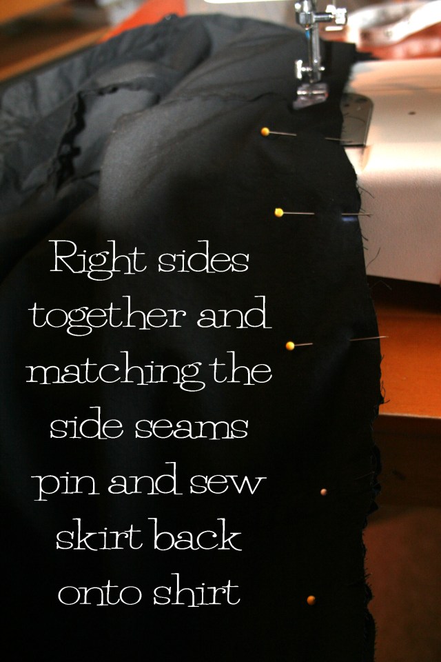 Shirt Dress Refashion Tutorial