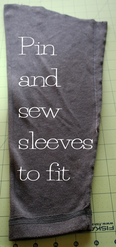 DIY Peplum T Shirt Refashion Tutorial6