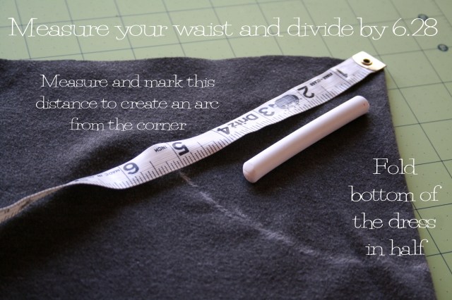 DIY Peplum T Shirt Refashion Tutorial8