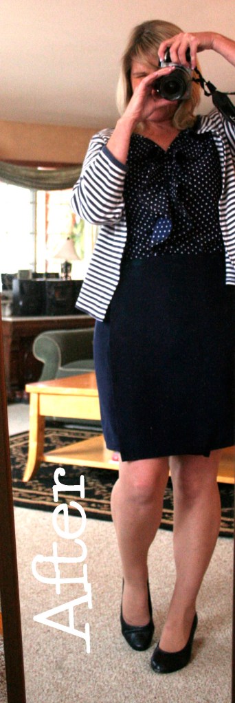 DIY ruffle shirt refashion tutorial