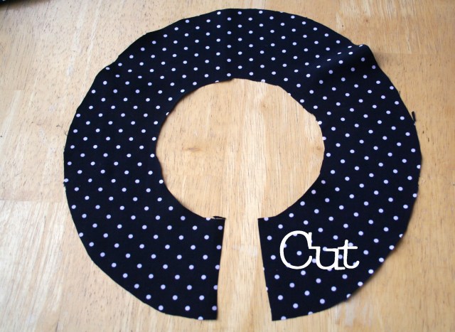 DIY ruffle shirt refashion tutorial