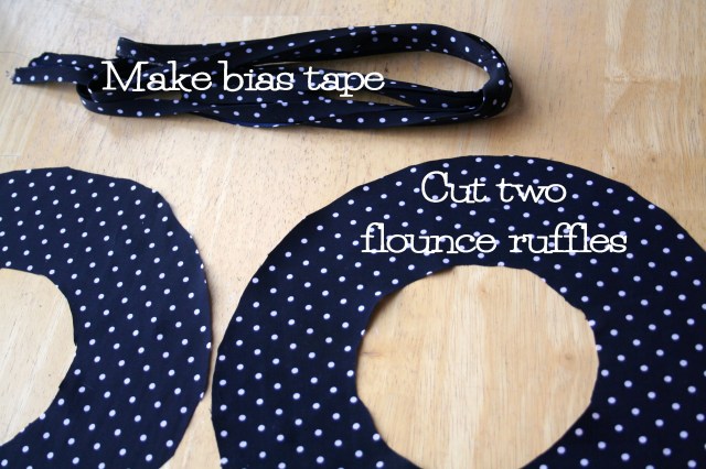 DIY ruffle shirt refashion tutorial