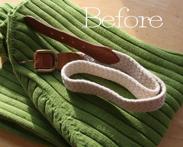 Pullover to cardigan refashion tutorial1