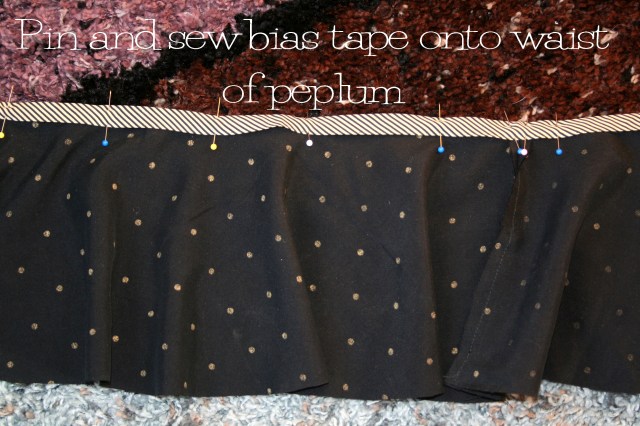 The Peplum skirt Refashion Tutorial10