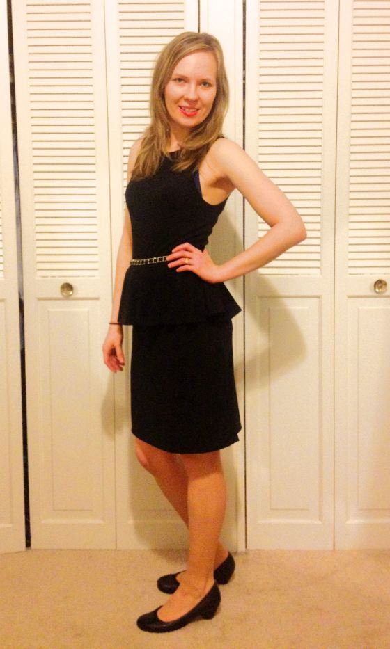 Being Zhenya Peplum Refashion