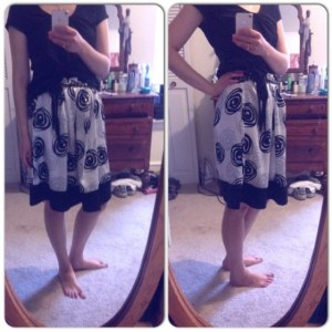 Being Zhenya's skirt refashion