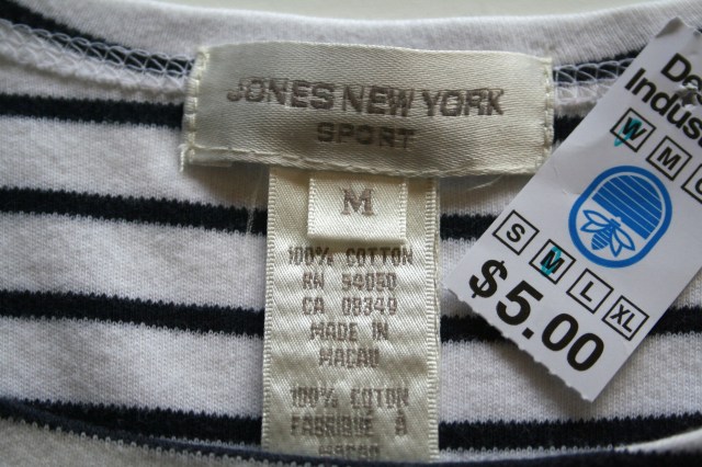 black and white dress refashion and infinity scarf