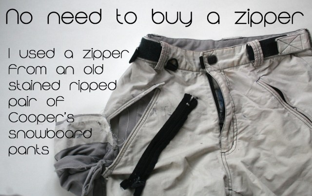 Easy Zippered Pouch Tutorial