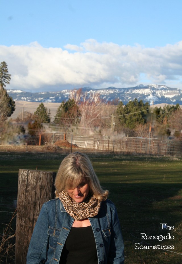 Upcycled Flannel Infinity Scarf