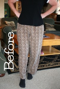 Upcycled Flannel Leopard Print Infinity Scarf