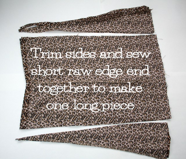 Upcycled Flannel Leopard Print Infinity Scarf