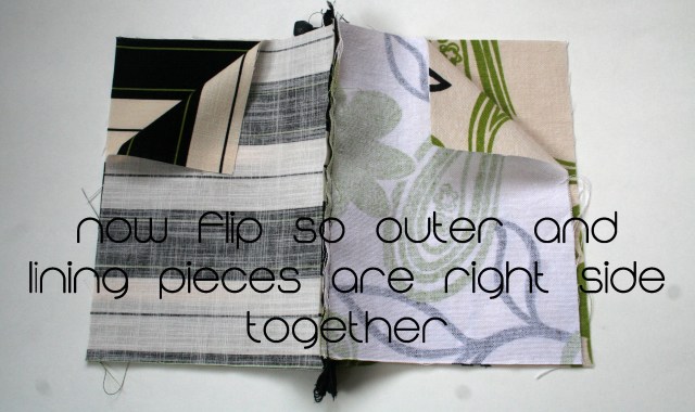 Easy zippered pouch tutorial