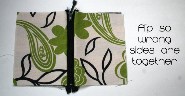 Easy zippered pouch tutorial