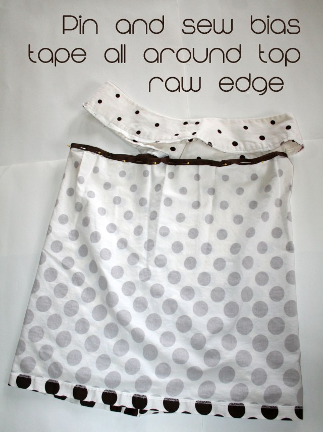 Polka Dot Shirt Refashion