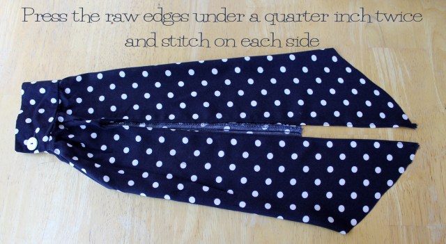 polka dot shirt redesign tutorial