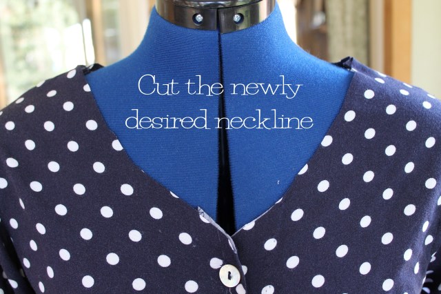 polka dot shirt redesign tutorial