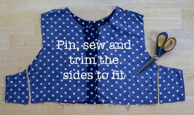 polka dot shirt redesign tutorial