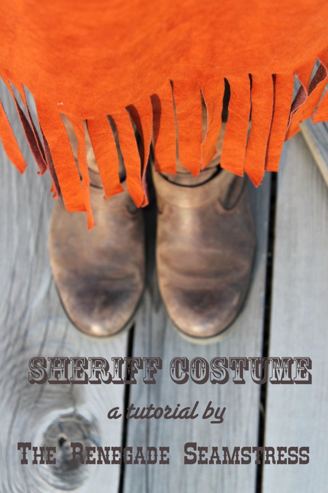 Sheriff Costume Tutorial