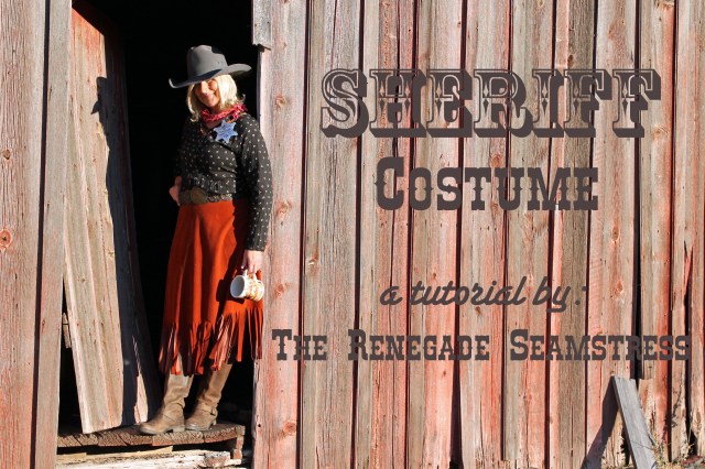 Sheriff Costume Tutorial