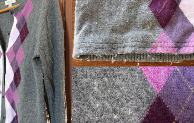 The secret to removing that unsightly pilling from your clothes