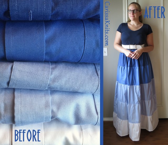 MaxiSkirt _CarissaKnits_Before_After