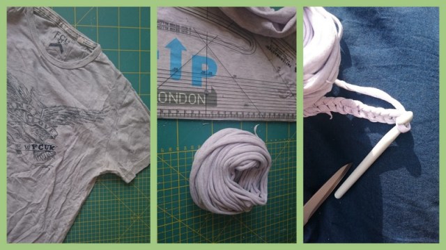 Rope Handle frmo Tshirt