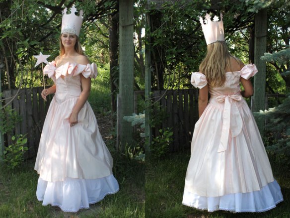 glinda the good witch dress Adult Costume - The Wizard of Oz, Pink, Large sparkle lovers DIY Costume Week: Glinda the