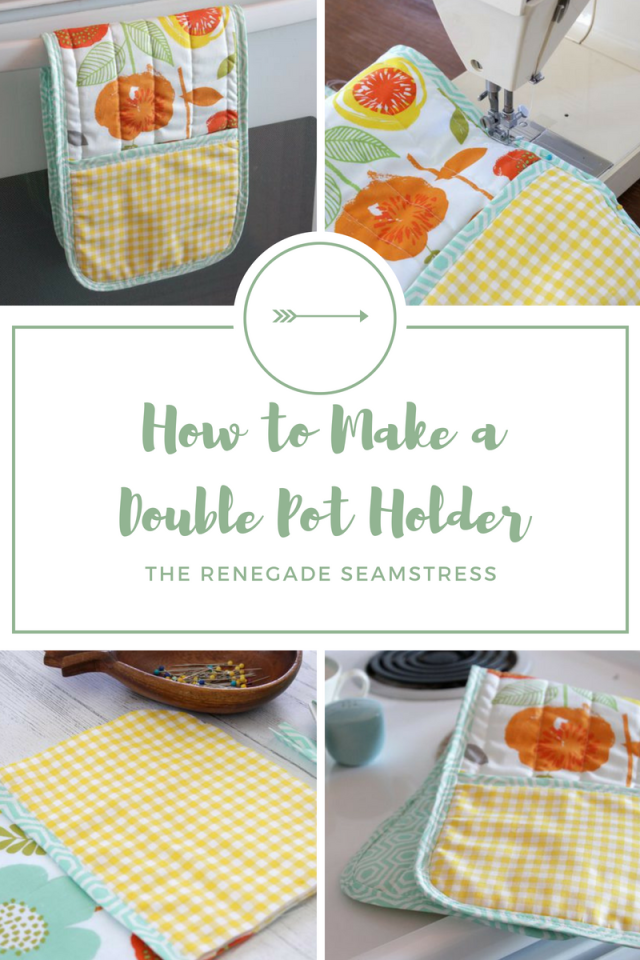 How to Make a Double Pot Holder