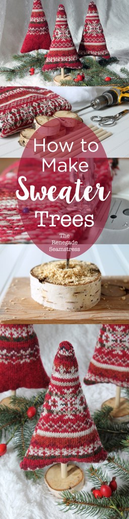 How to Make Sweater Trees