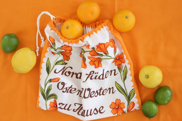 DIY Reusable Grocery and Produce Bag From a Dishtowel