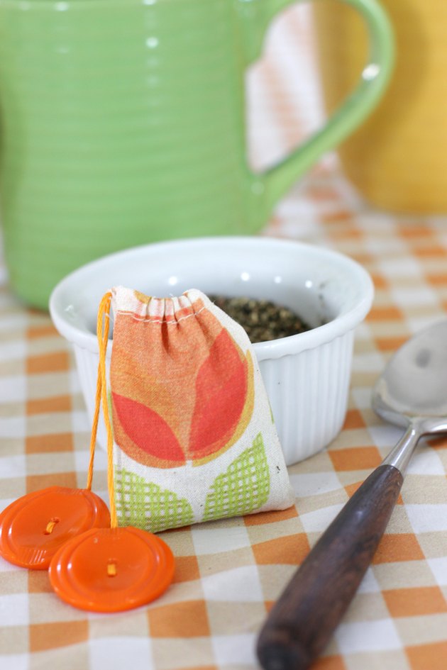 DIY Reusable Tea Bags New One Minute Video The Renegade Seamstress
